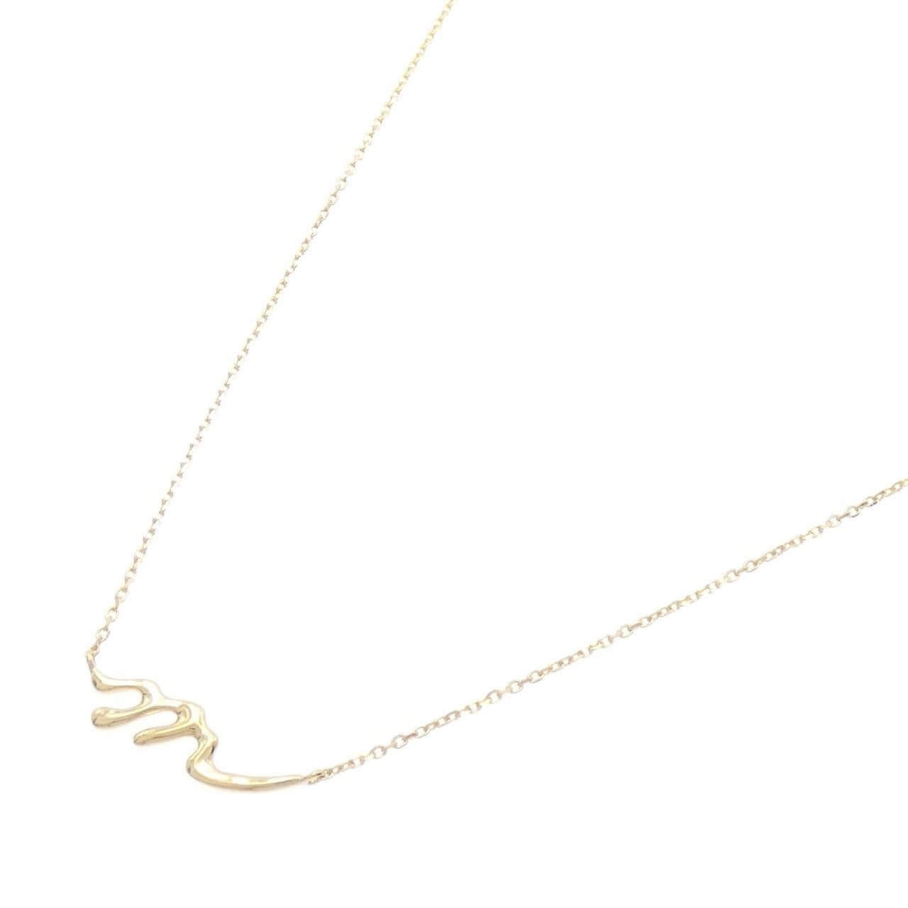 K18YG necklace