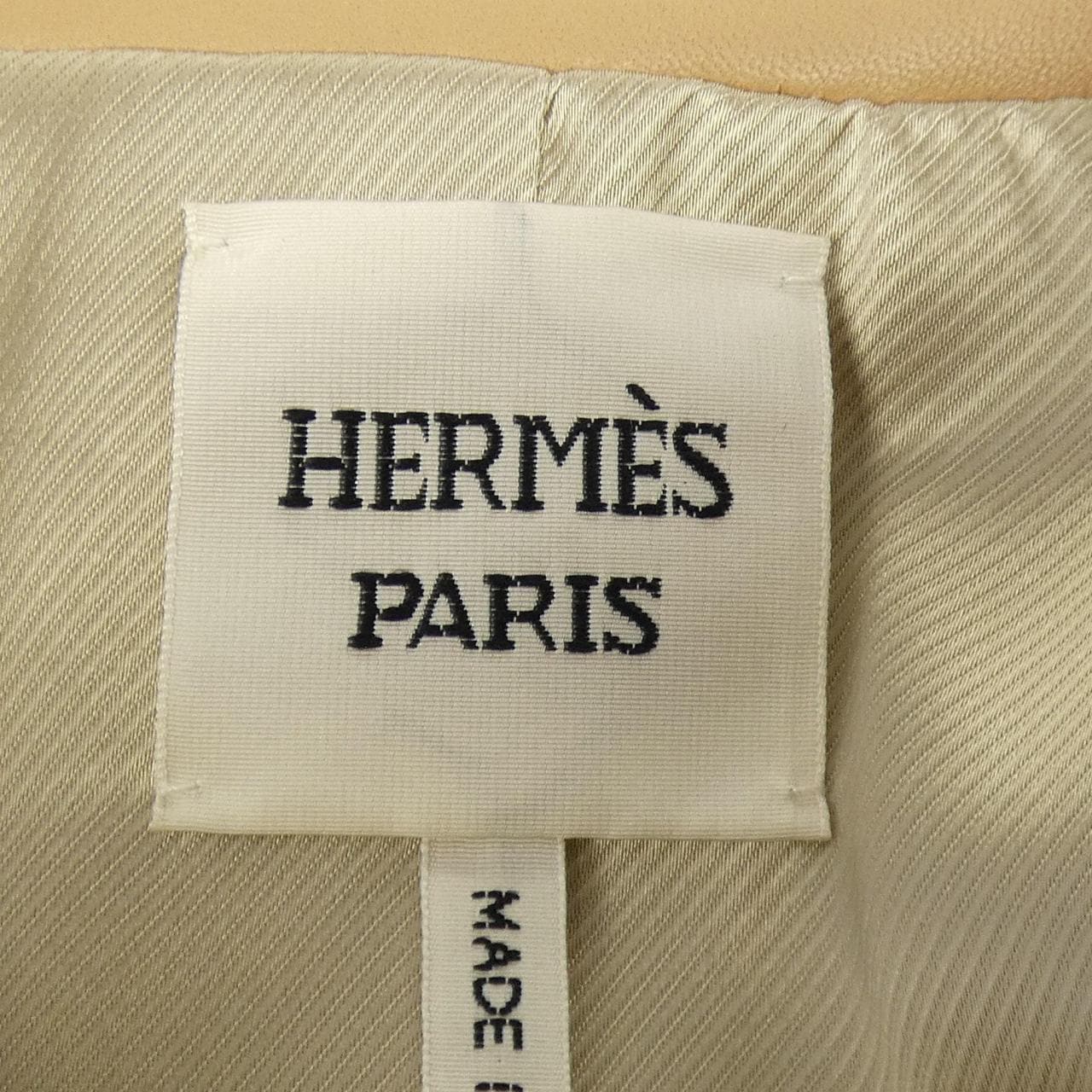 エルメス HERMES 4E1127D3 レザージャケット