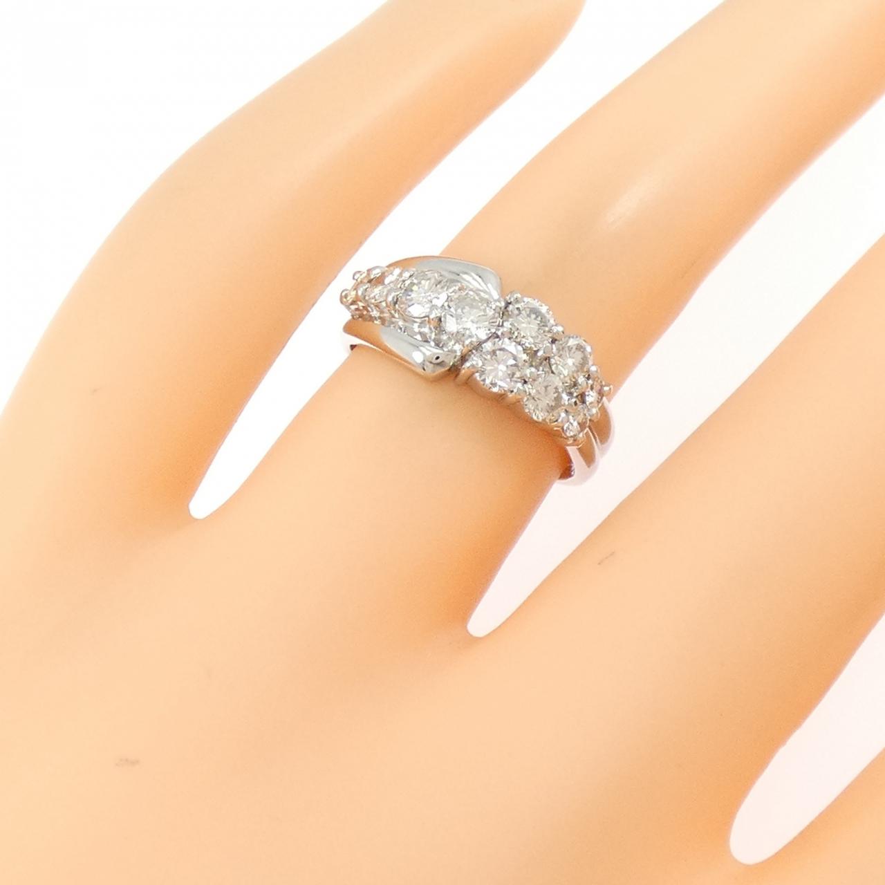PT900 ダイヤモンド リング 1.00CT