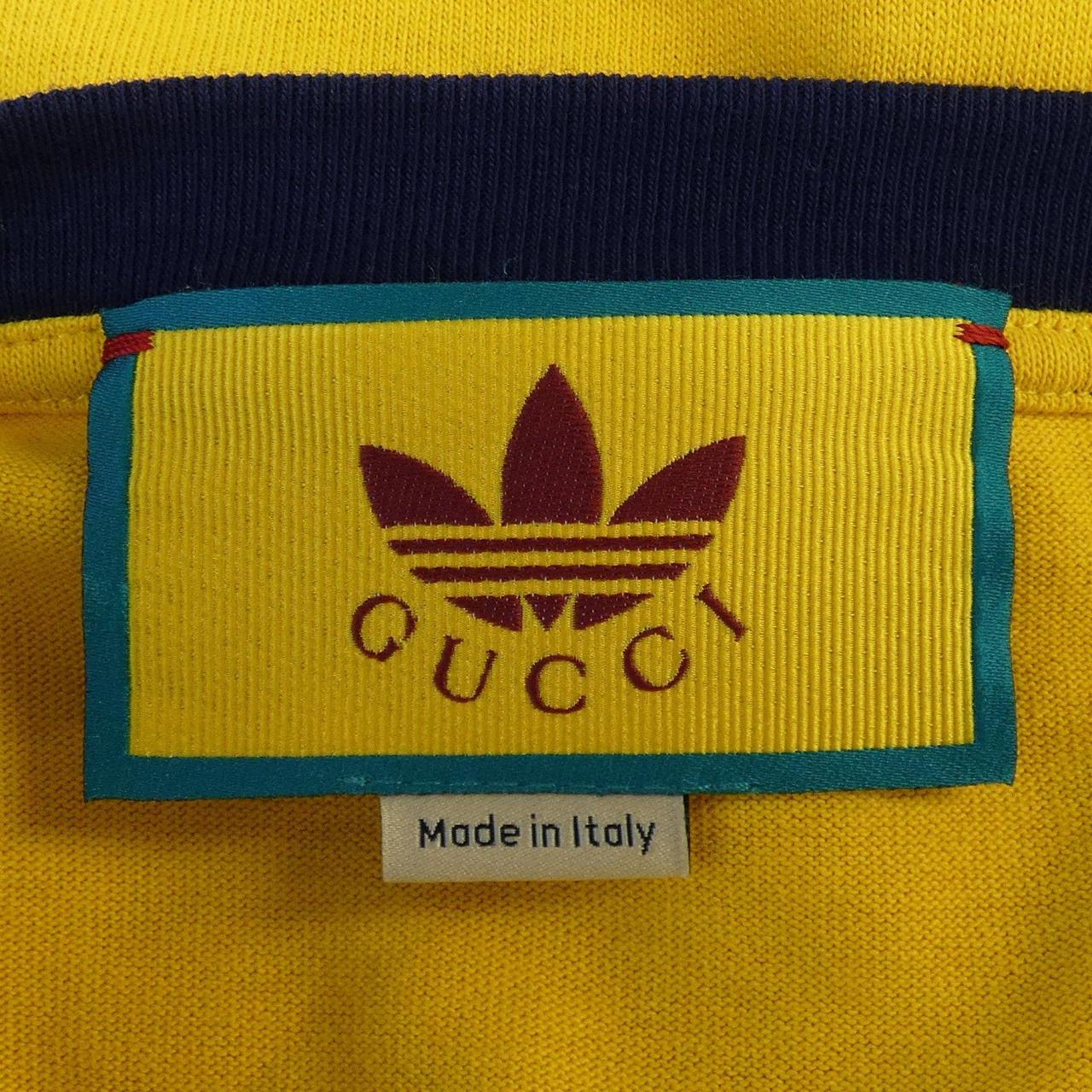 グッチ GUCCI ADIDAS コットンジャージーTシャツ 691636 XJEKR Tシャツ