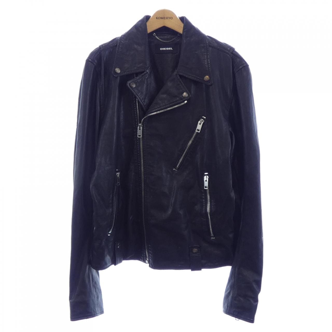ディーゼル DIESEL レザーライダースジャケット