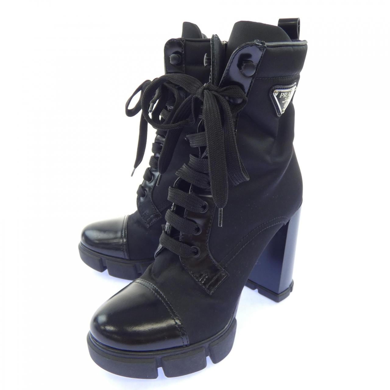 プラダ PRADA トライアングルロゴ 1T427M ブーツ