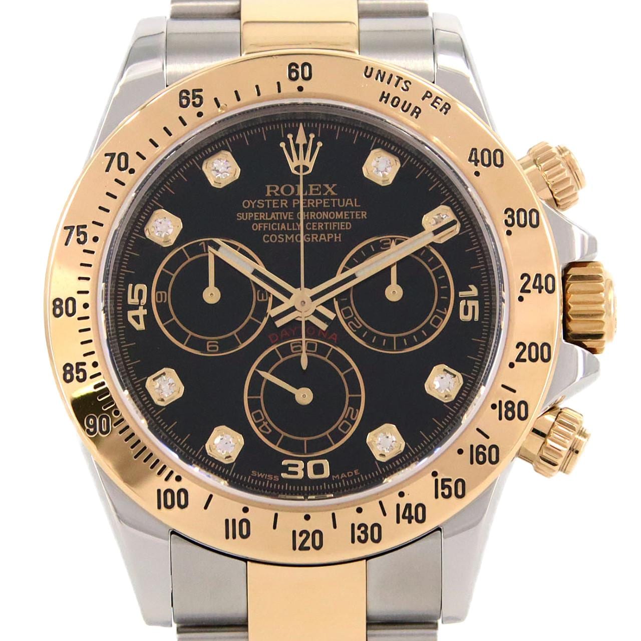 ロレックス デイトナ 116523G SSxYG 自動巻 ランダム番