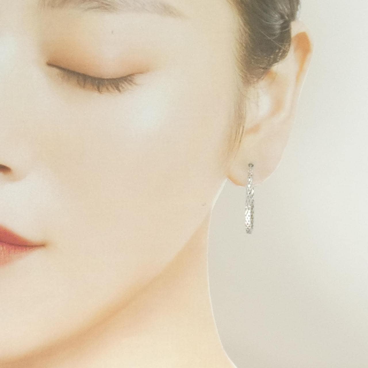 750WG フープ ピアス