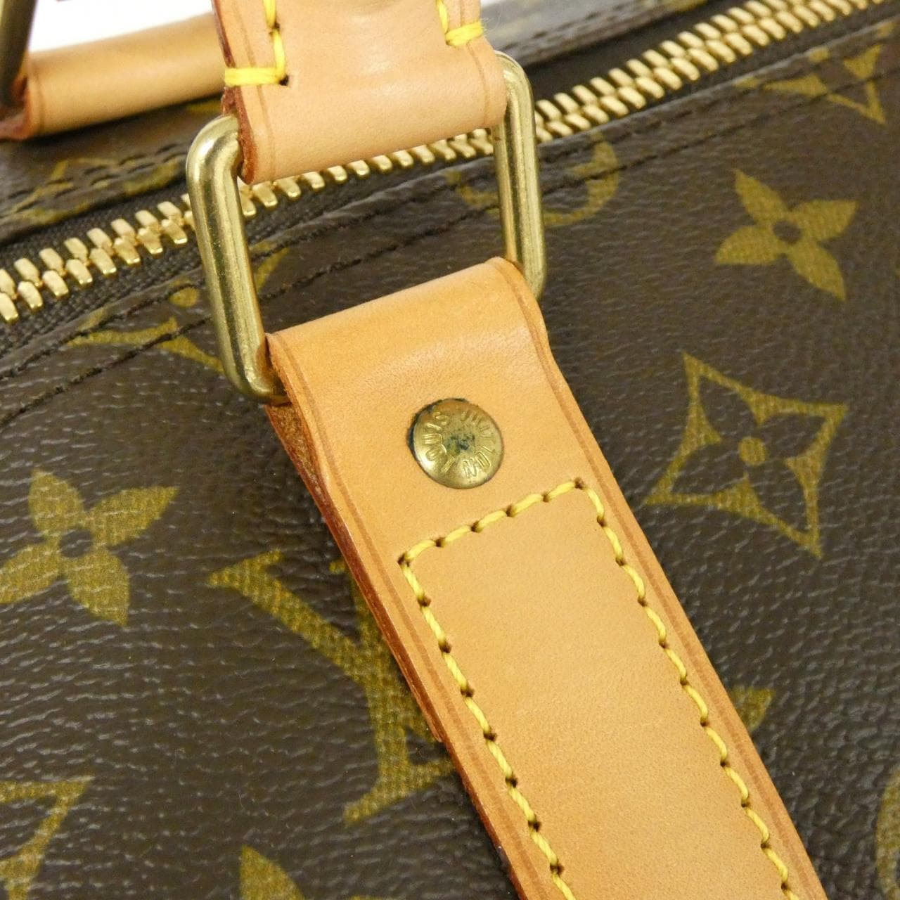 LOUIS VUITTON Monogram Keepall Bandouliere 55 公分 M41414 波士頓包