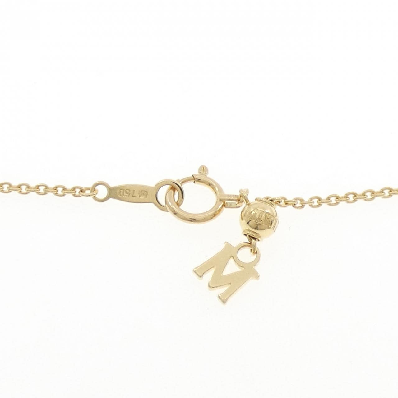 ミキモト カラーストーン ネックレス