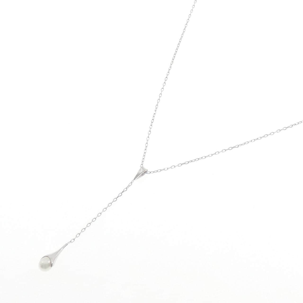 K10WG 淡水パール ネックレス