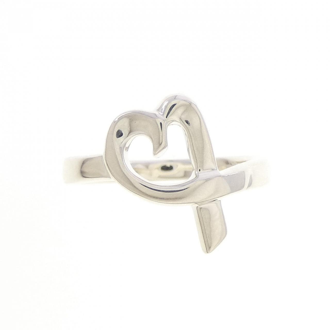 ティファニー ラビングハート リング