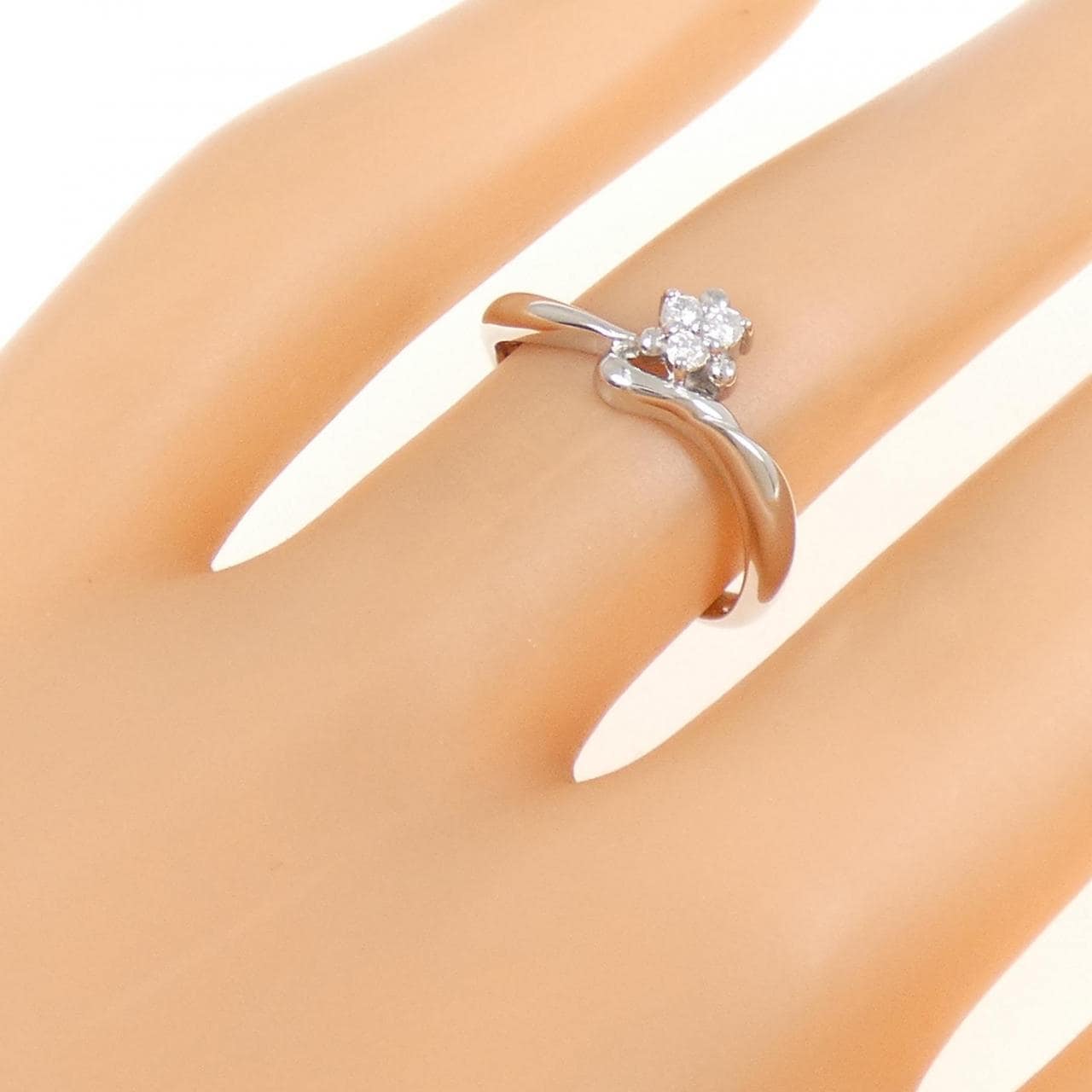 PT900 ダイヤモンド リング 0.07CT