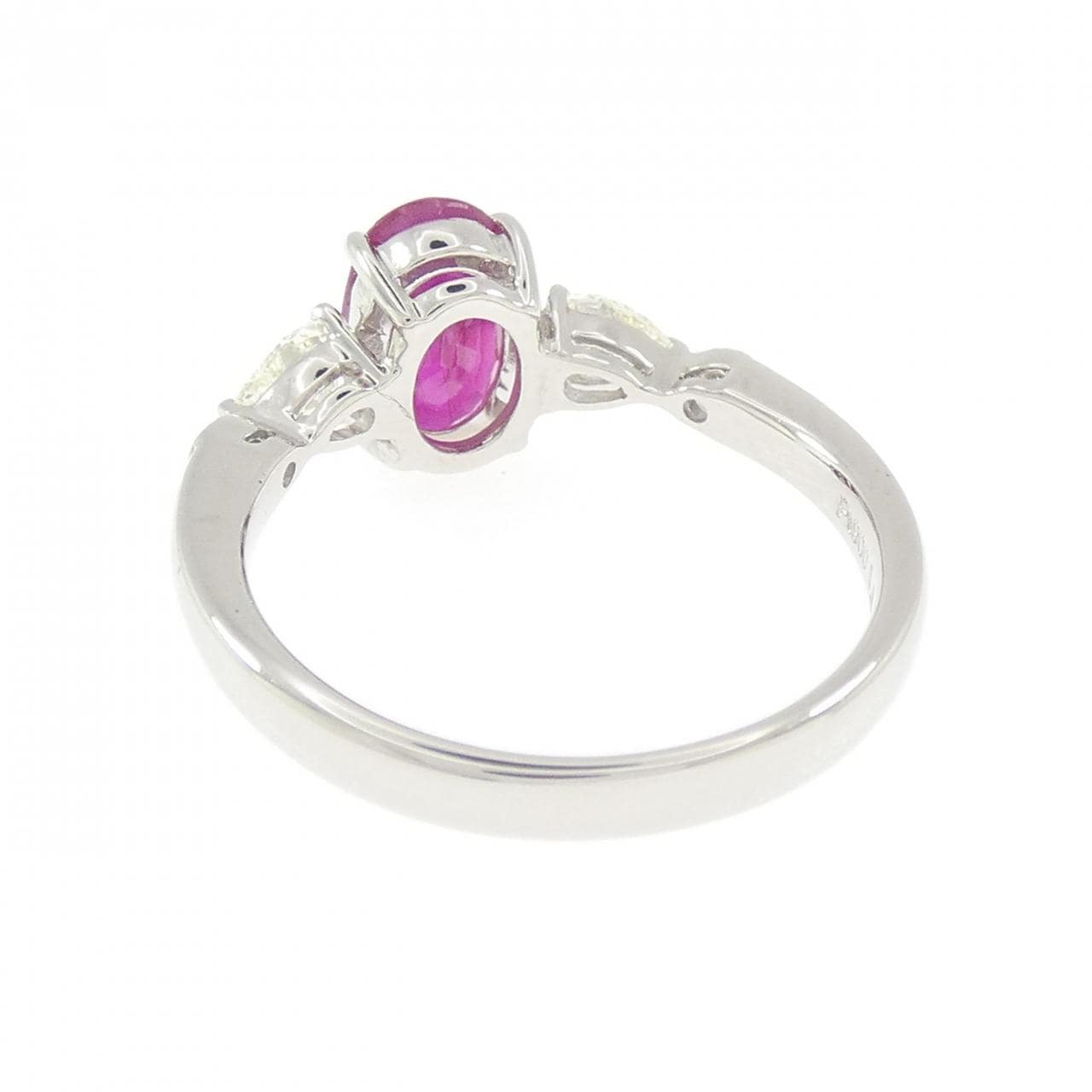 PT900 ルビー リング 1.05CT