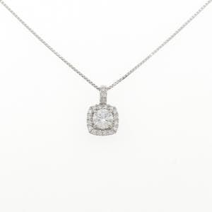 PT900/PT850 ダイヤモンド ネックレス 0.509CT E SI2 Good