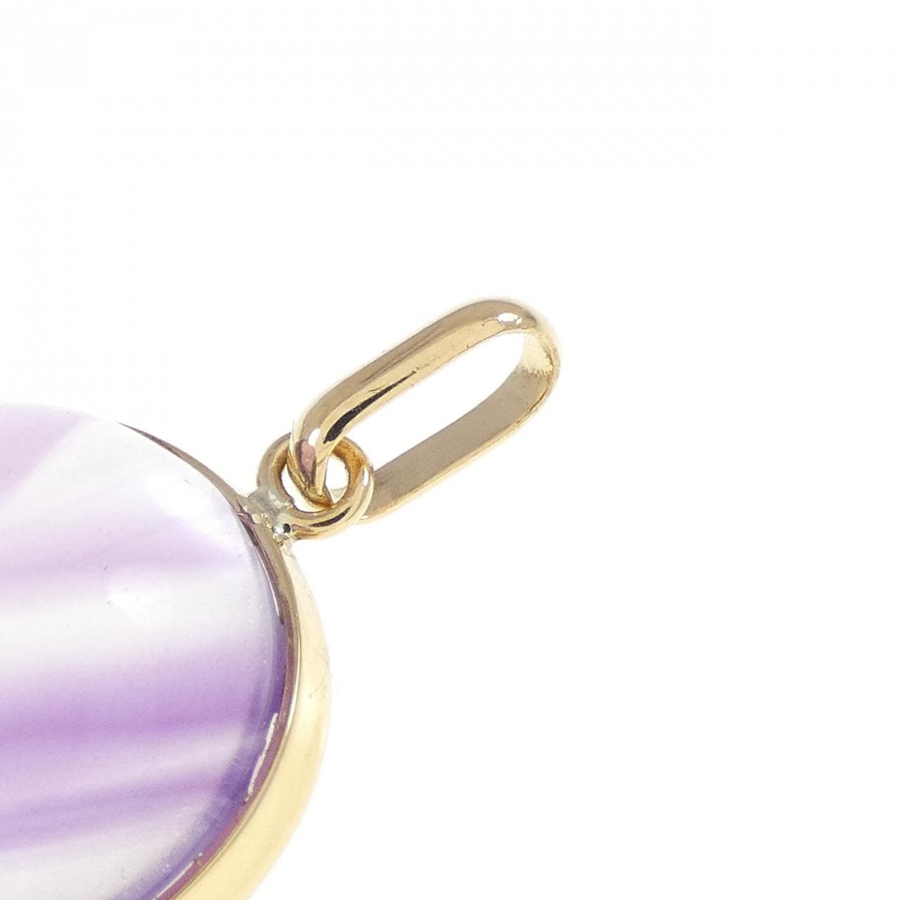 K18YG Quartz Pendant 6.46