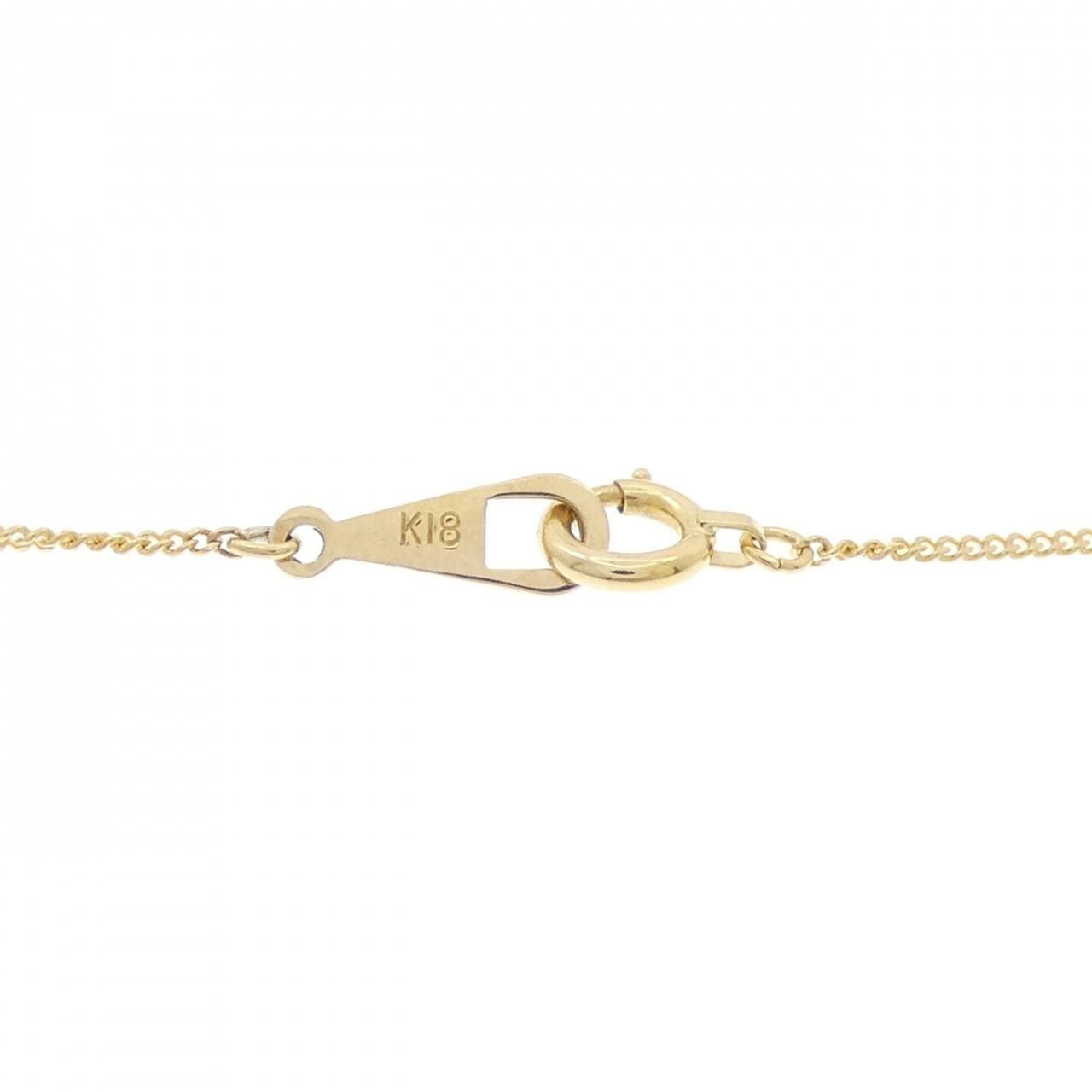 K18YG ダイヤモンド ネックレス 0.52CT
