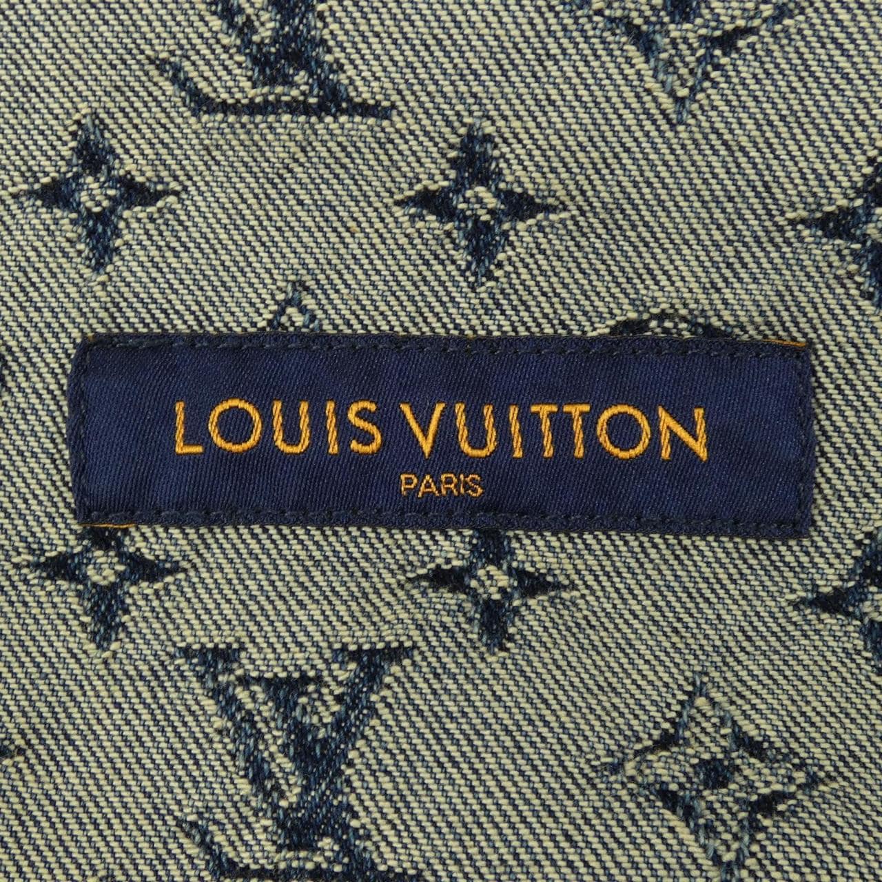 ルイヴィトン LOUIS VUITTON ジャイアントダミエウェーブモノグラム　NIGO HJA10WUZC デニムジャケット