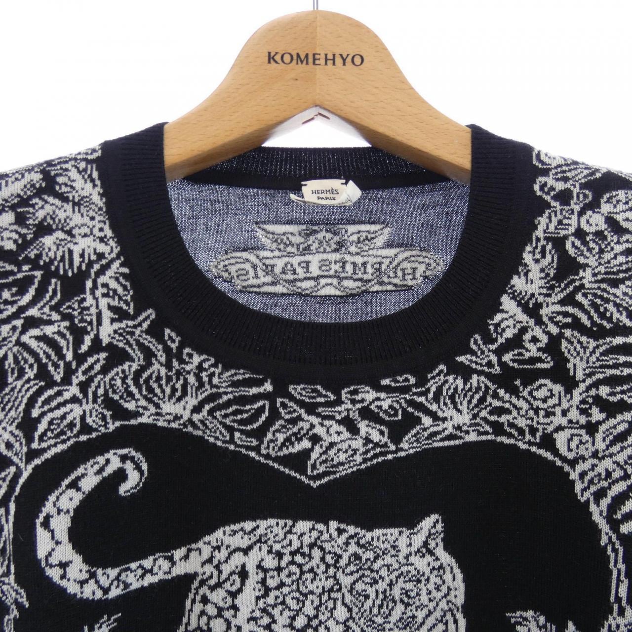 エルメス HERMES JUNGLE LOVE *97-7700. ニット