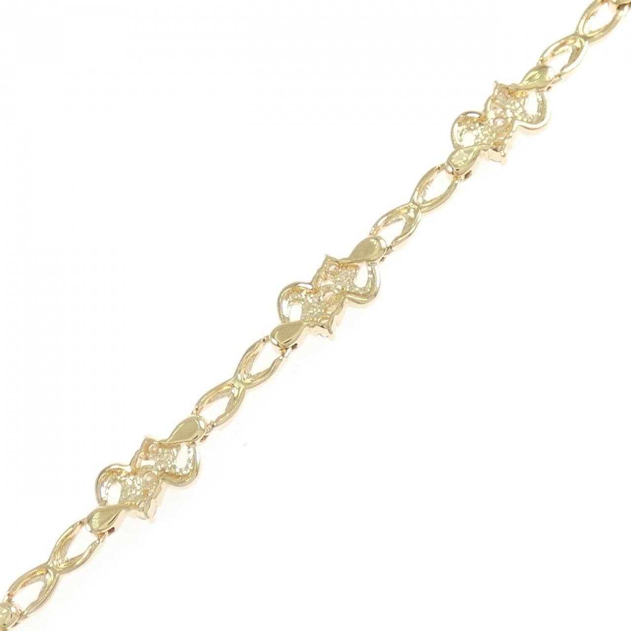 K18YG ダイヤモンド ブレスレット 0.25CT