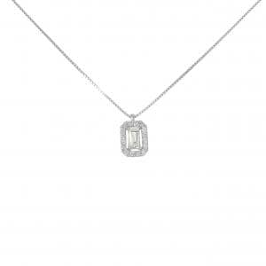PT950/PT850 ダイヤモンド ネックレス 0.17CT