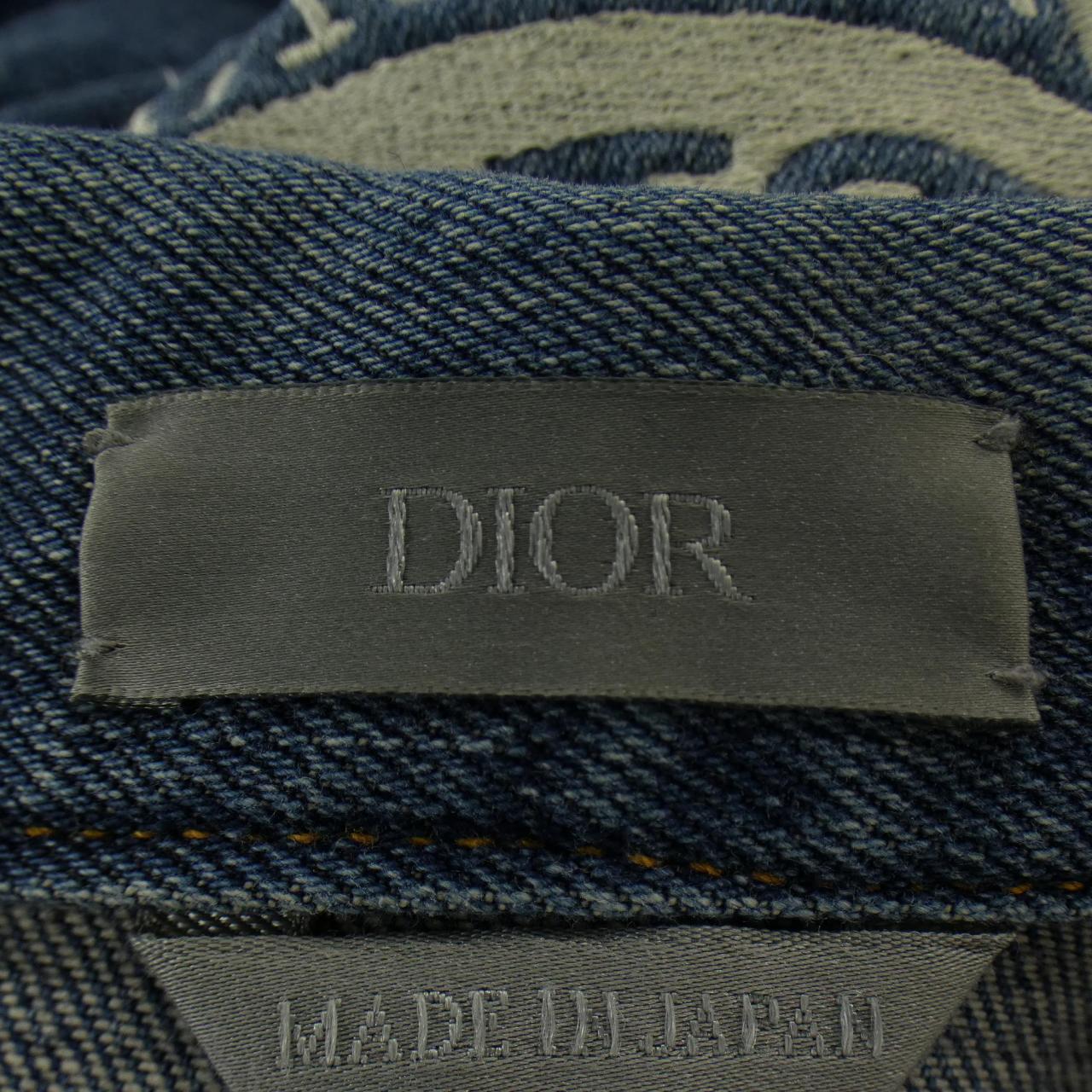 ディオール DIOR SHAWN STUSSY 033D491AY988 デニムジャケット