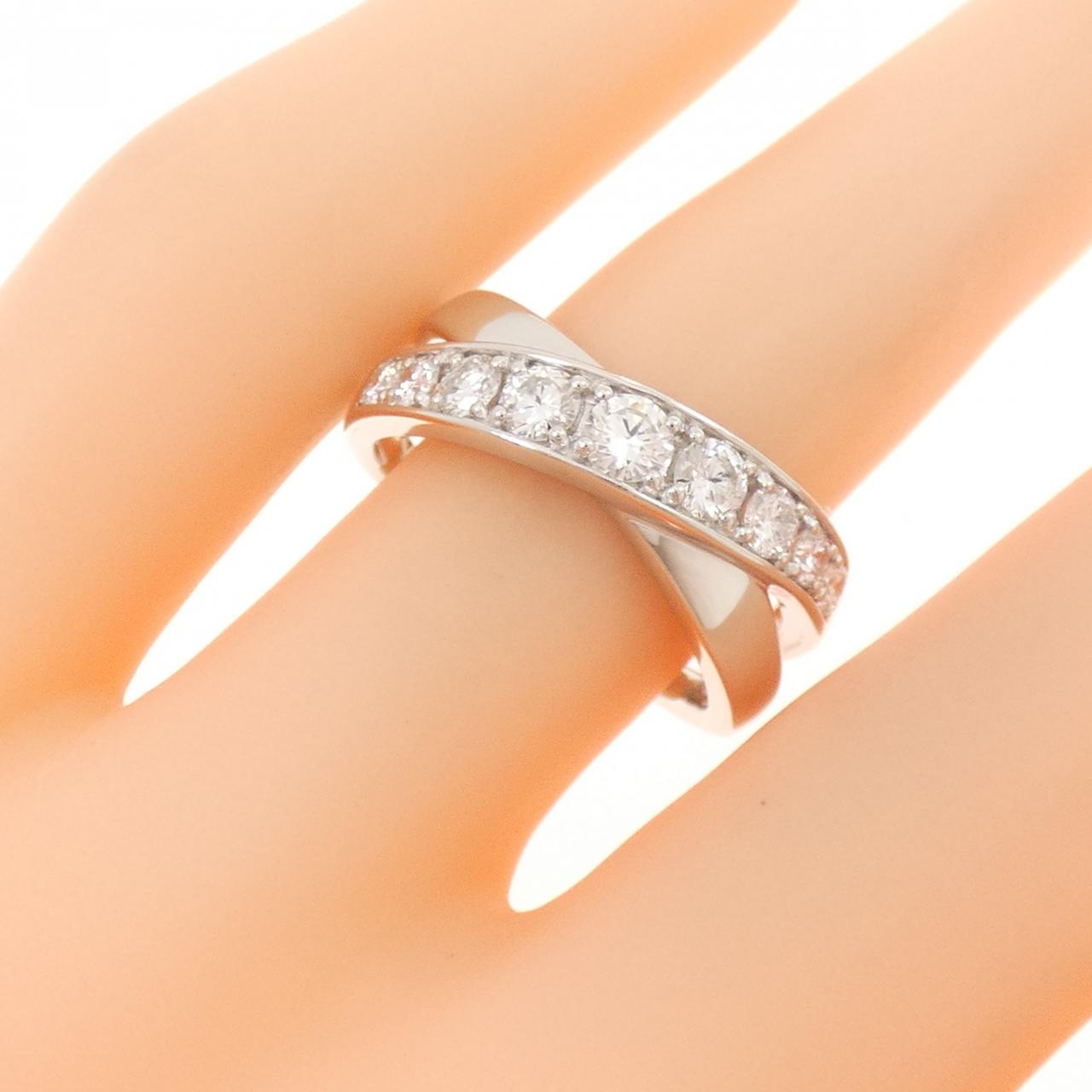 PT950 ダイヤモンド リング 0.60CT