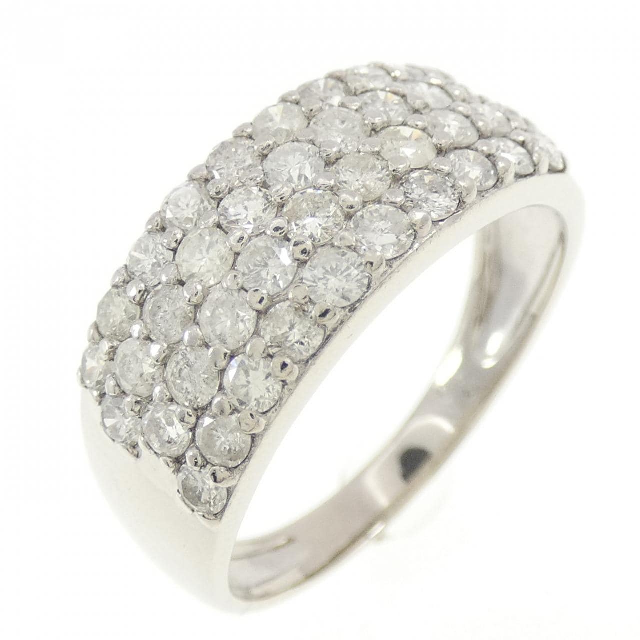 PT900 Pave Diamond Ring 1.00CT