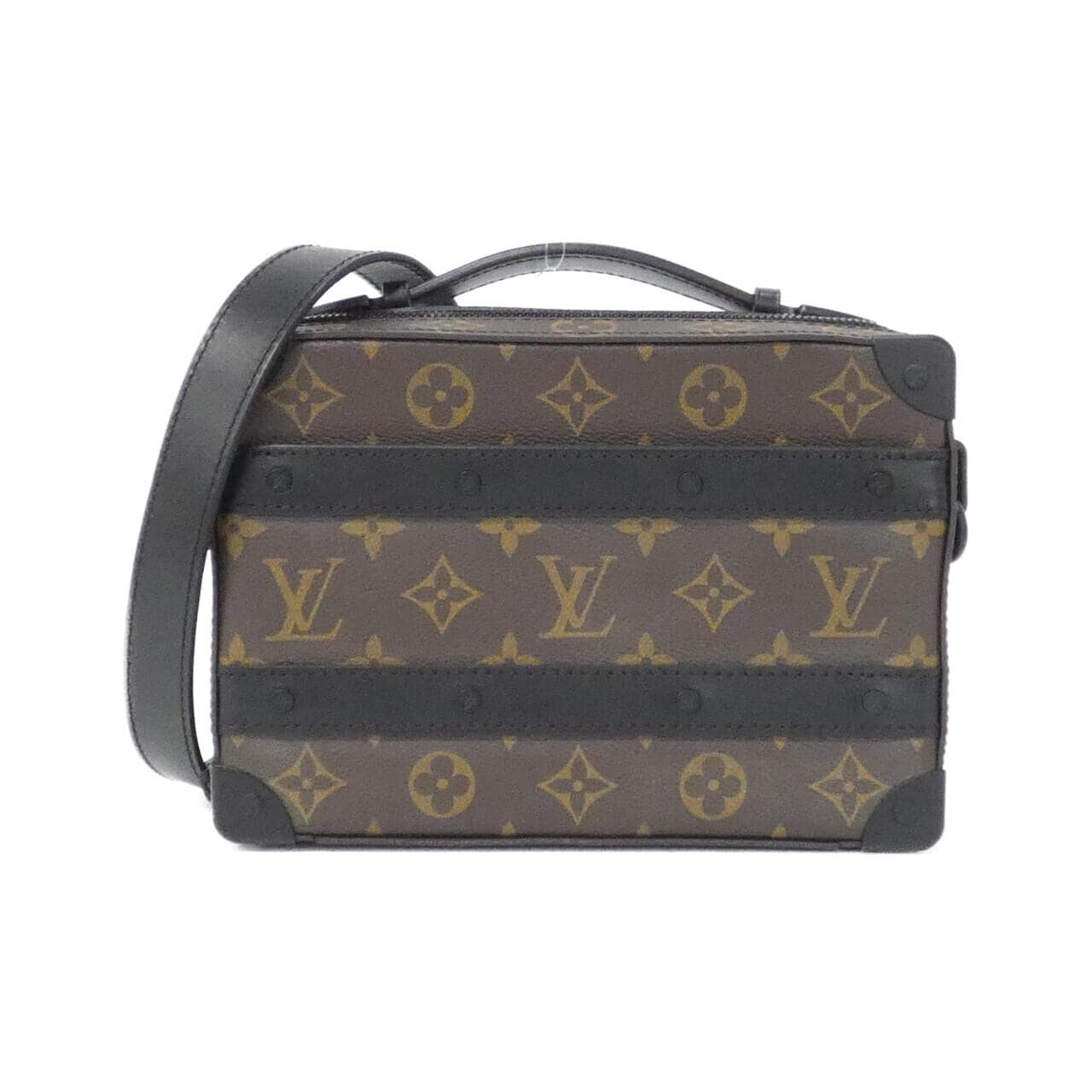 ルイヴィトン モノグラム マカサー ハンドル ソフトトランク M45935 ショルダーバッグ