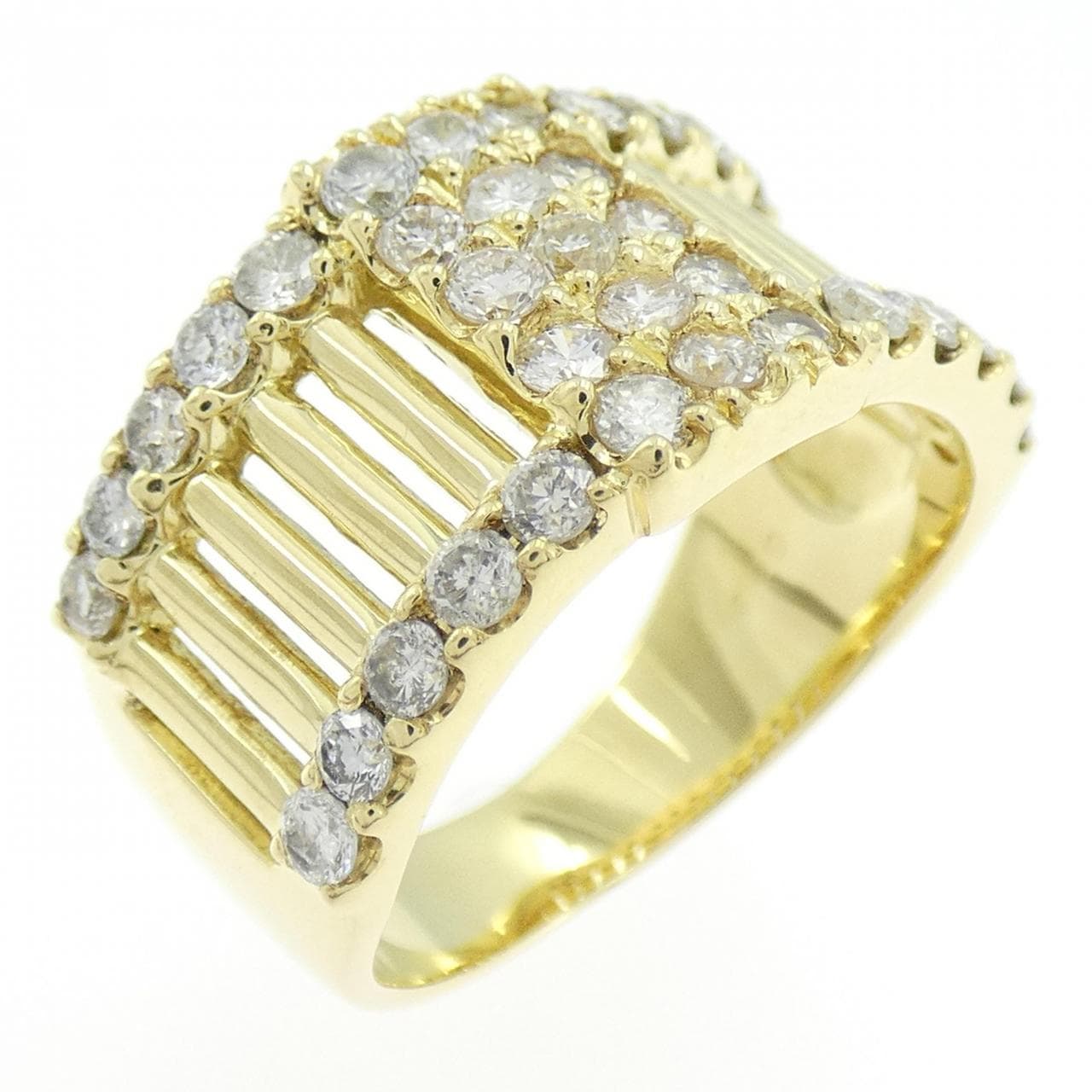 K18YG ダイヤモンド リング 1.00CT