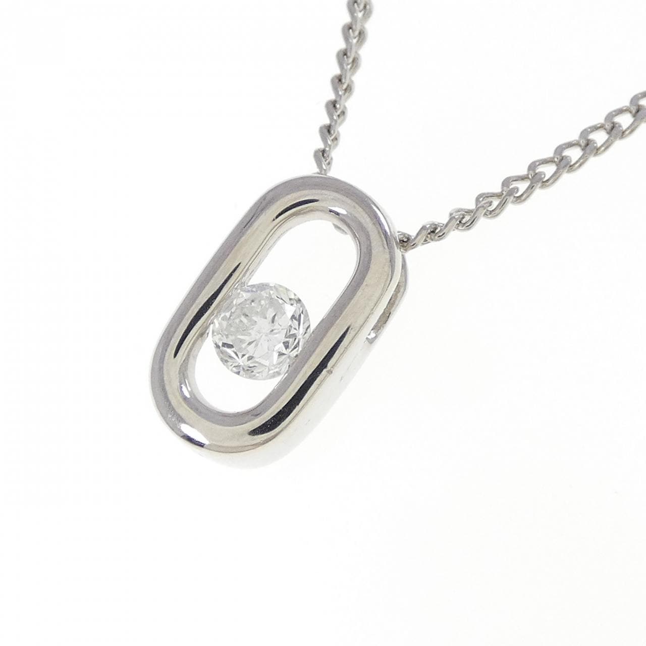 PT900/PT850 Diamond Necklace 0.20CT