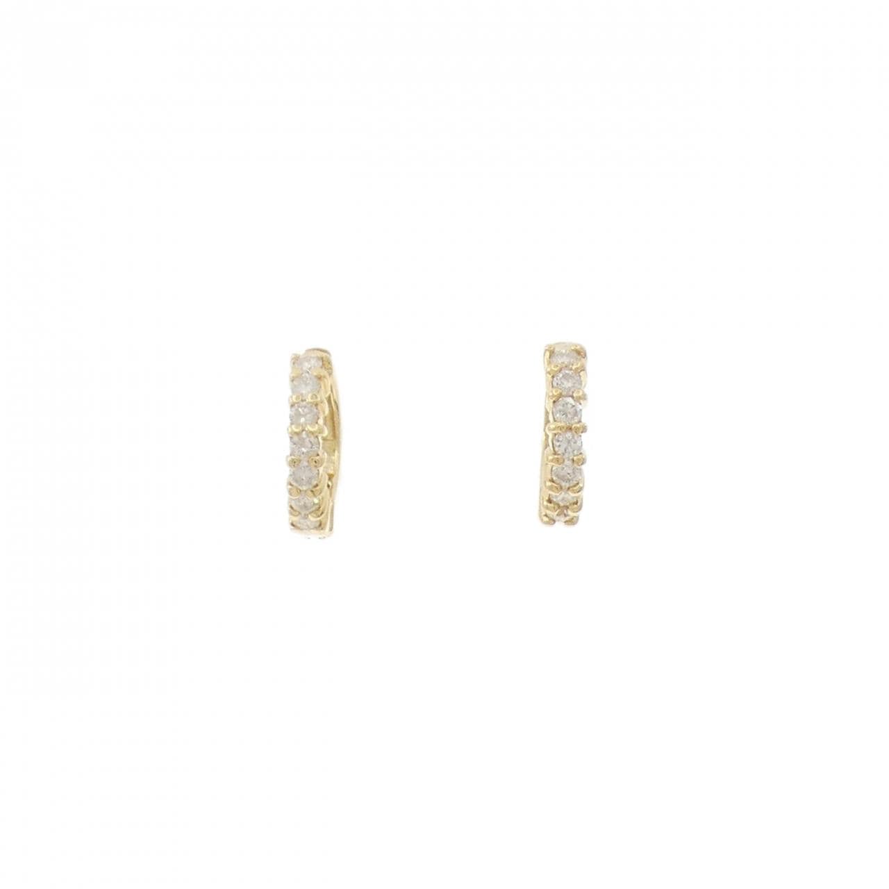 K18YG ダイヤモンド イヤリング 0.20CT
