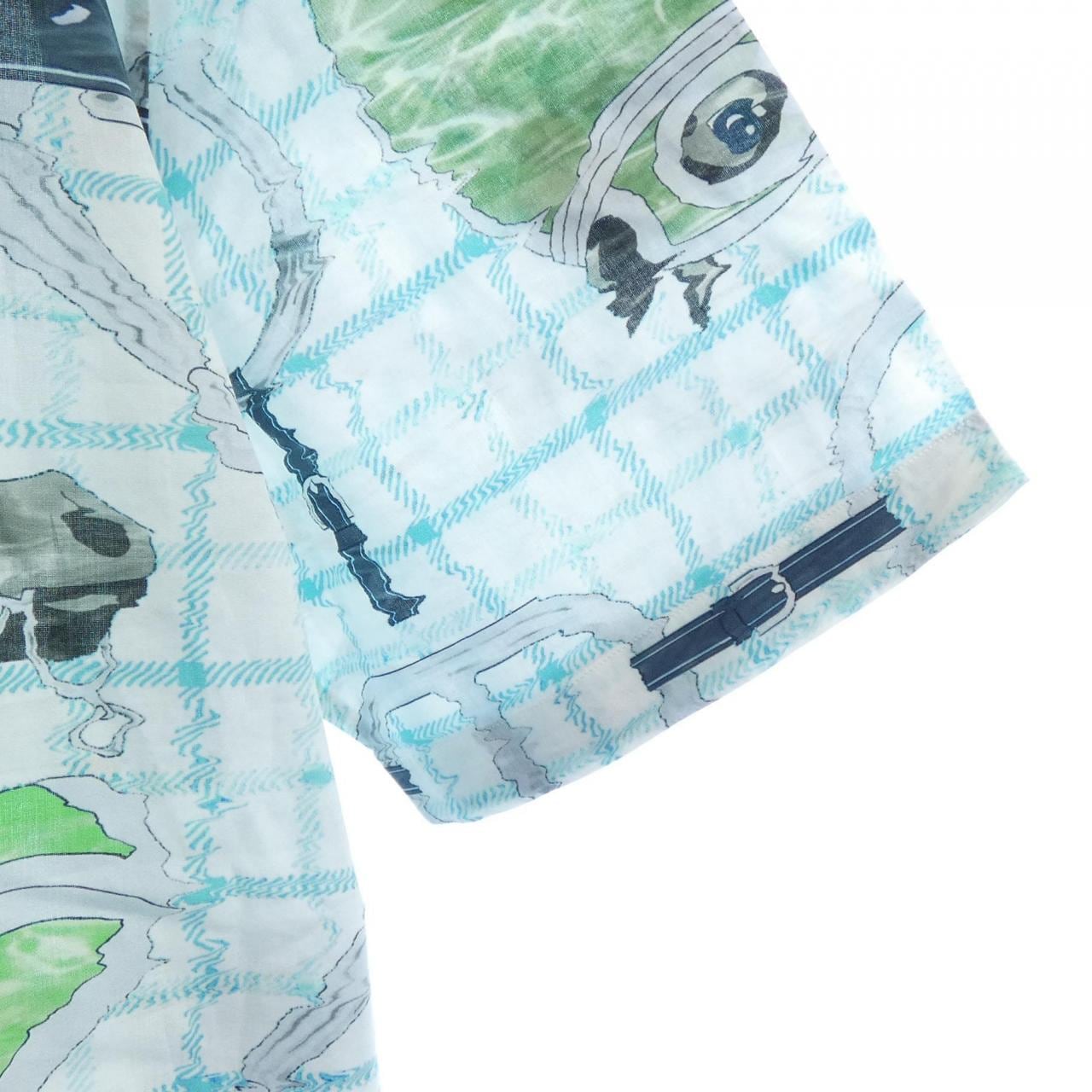 エルメス HERMES Tatersale Remix Bis *31-5617 S／Sシャツ