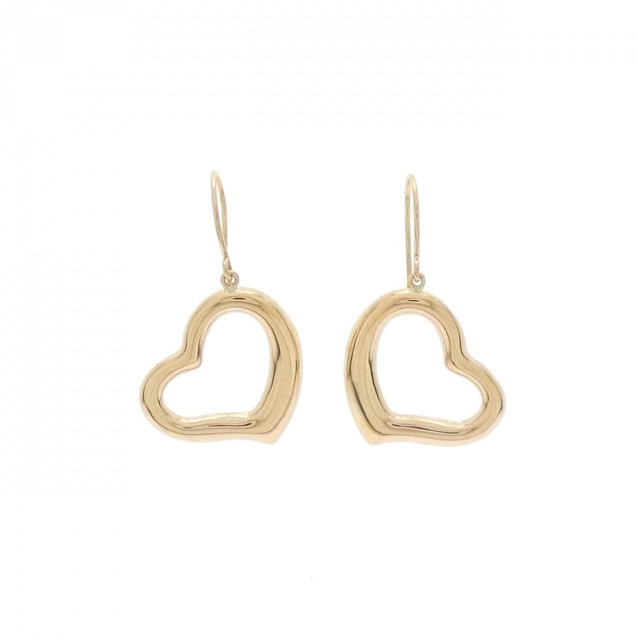 【新品】K18PG ハート ピアス