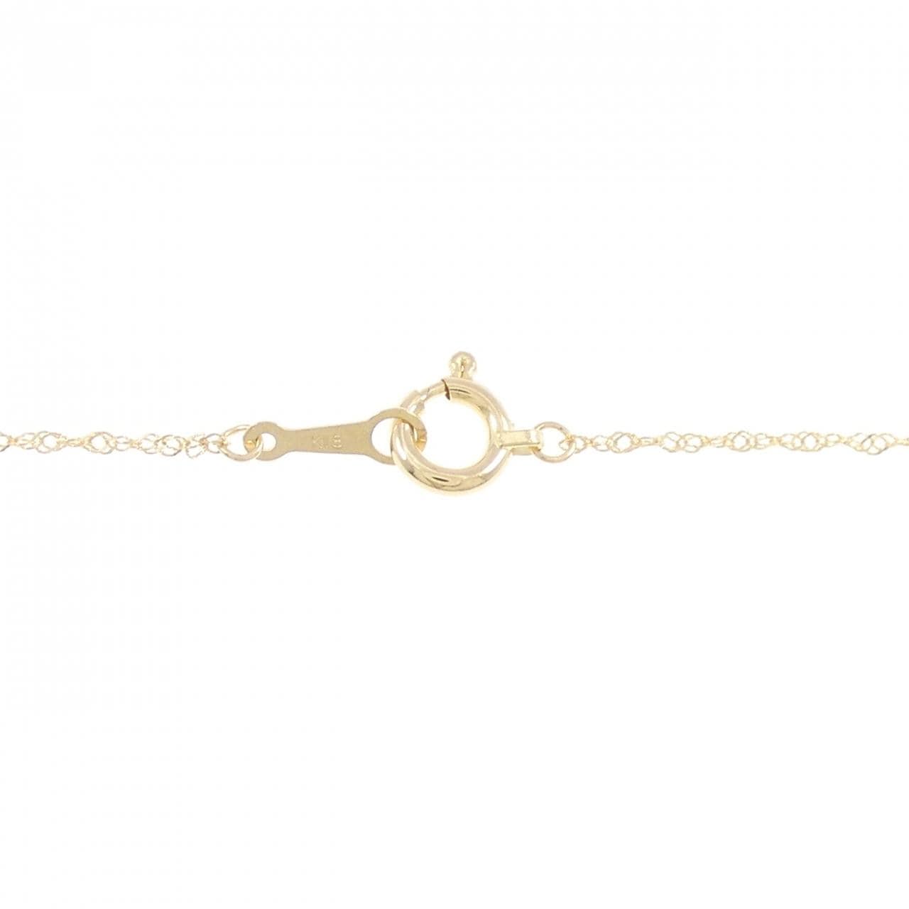 K18YG サファイヤ ネックレス