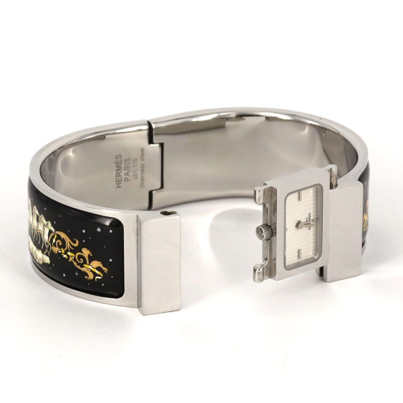 【ノーメンテナンス特価】エルメス ロケエナメル LO1.210 SS クォーツ