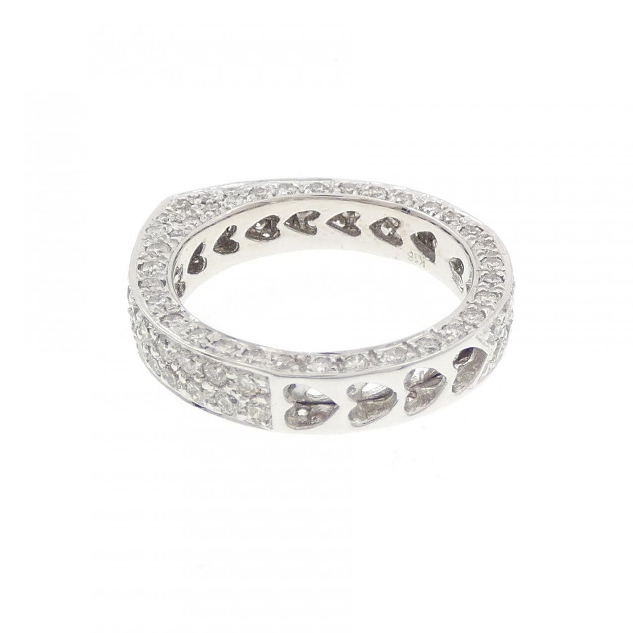 K18WG ダイヤモンド リング 1.80CT