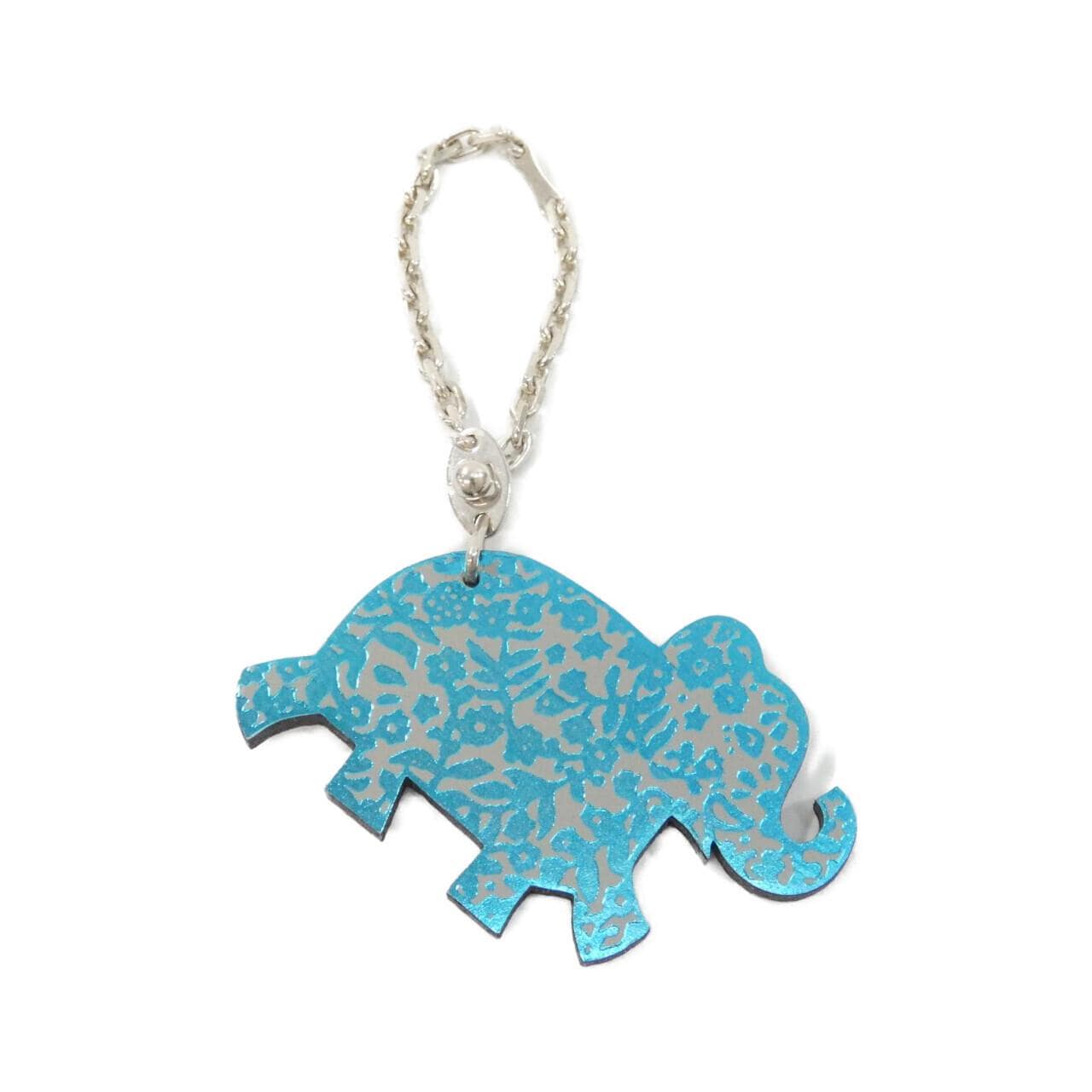 エルメス ELEPHANT LUCKY HAATI 054772CS キーホルダー