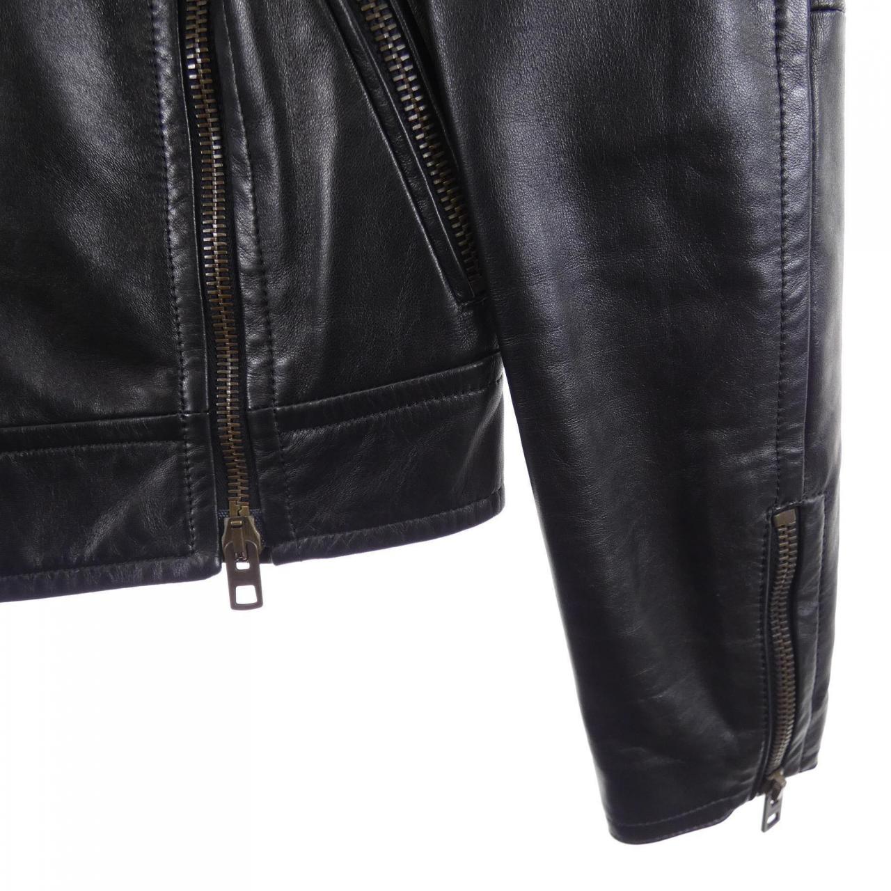 コーチ COACH レザーライダースジャケット