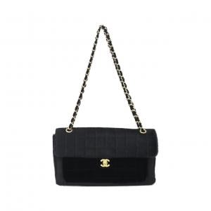 シャネル チョコバー ライン ショルダーバッグ