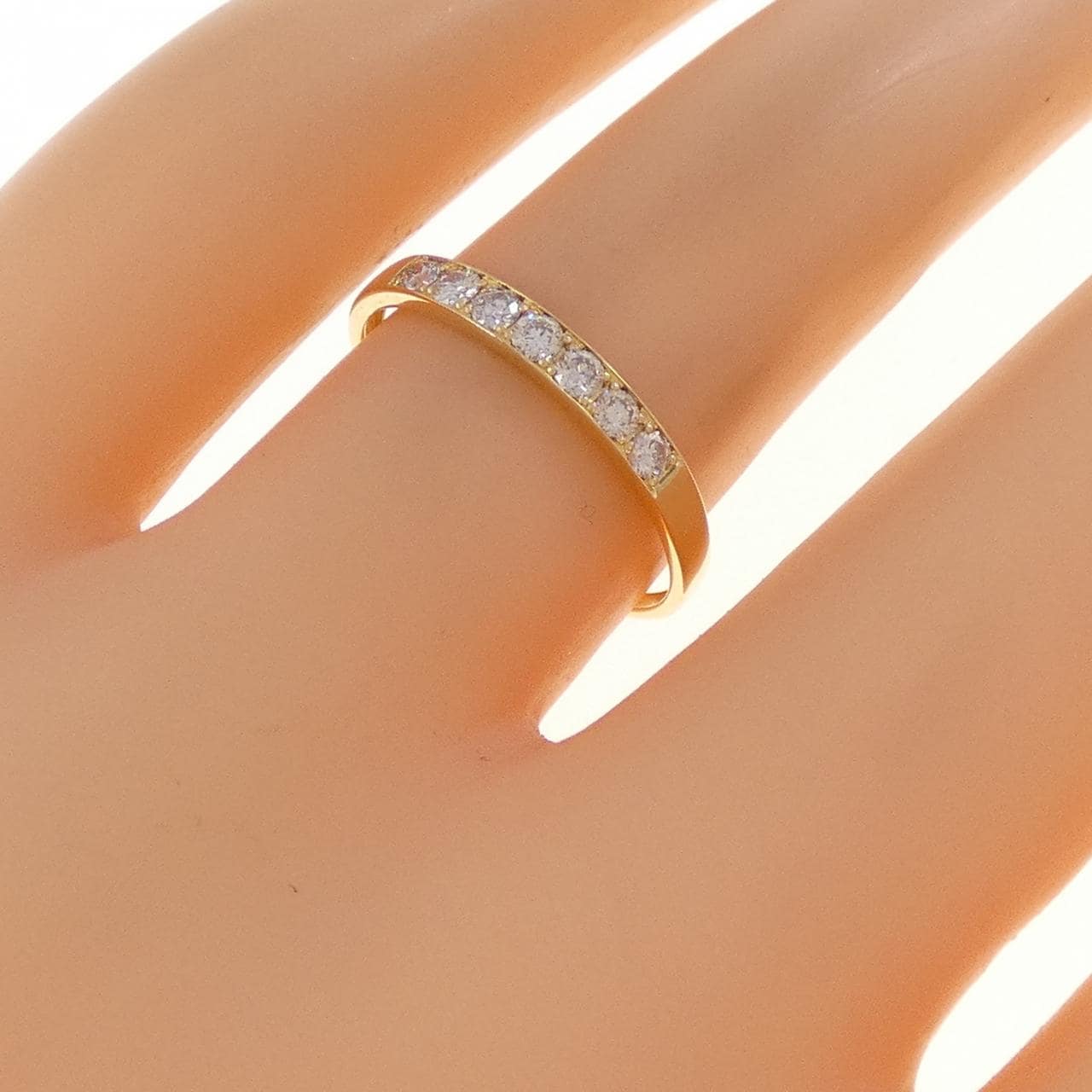 K18YG ダイヤモンド リング 0.20CT