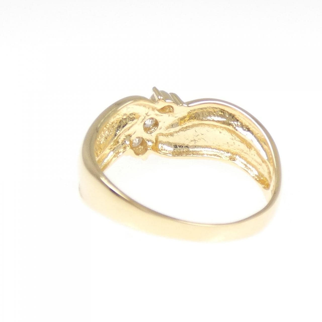 K18YG ダイヤモンド リング 0.15CT