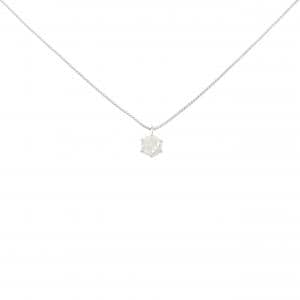PT900/PT850 ソリティア ダイヤモンド ネックレス 0.30CT