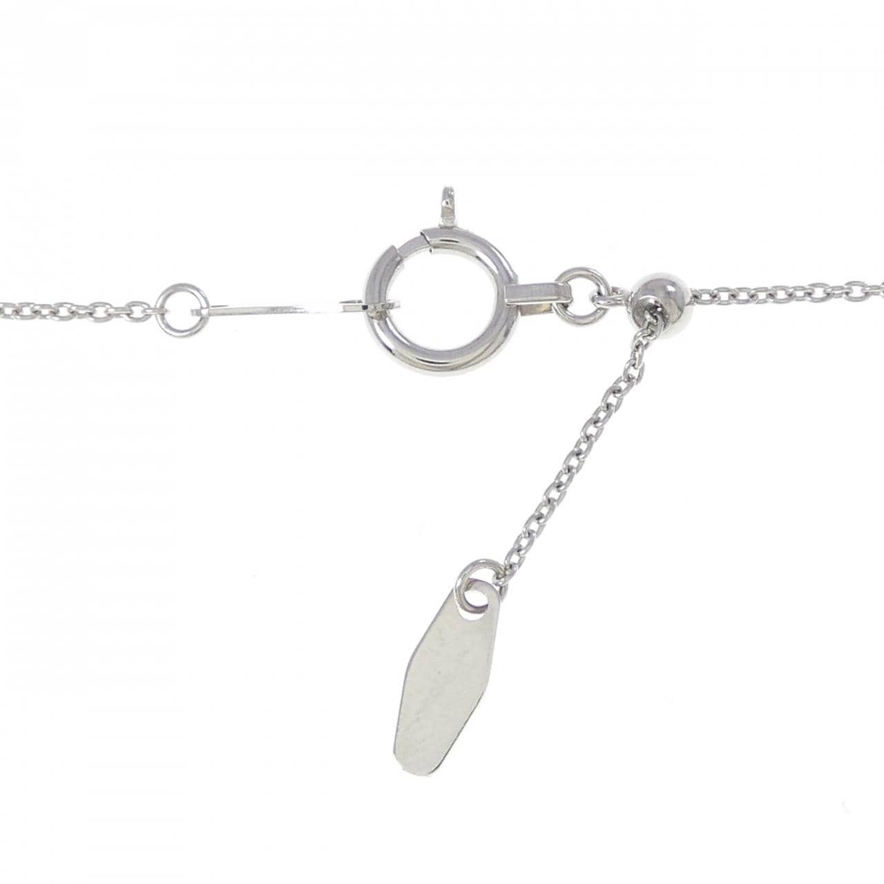 【リメイク】PT900/PT850 ソリティア ダイヤモンド ネックレス 0.539CT G I1 Good