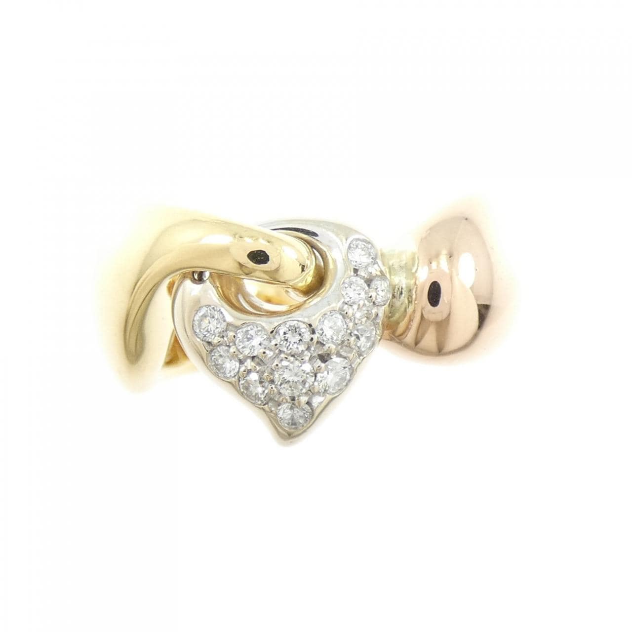 750スリーカラー ダイヤモンド リング