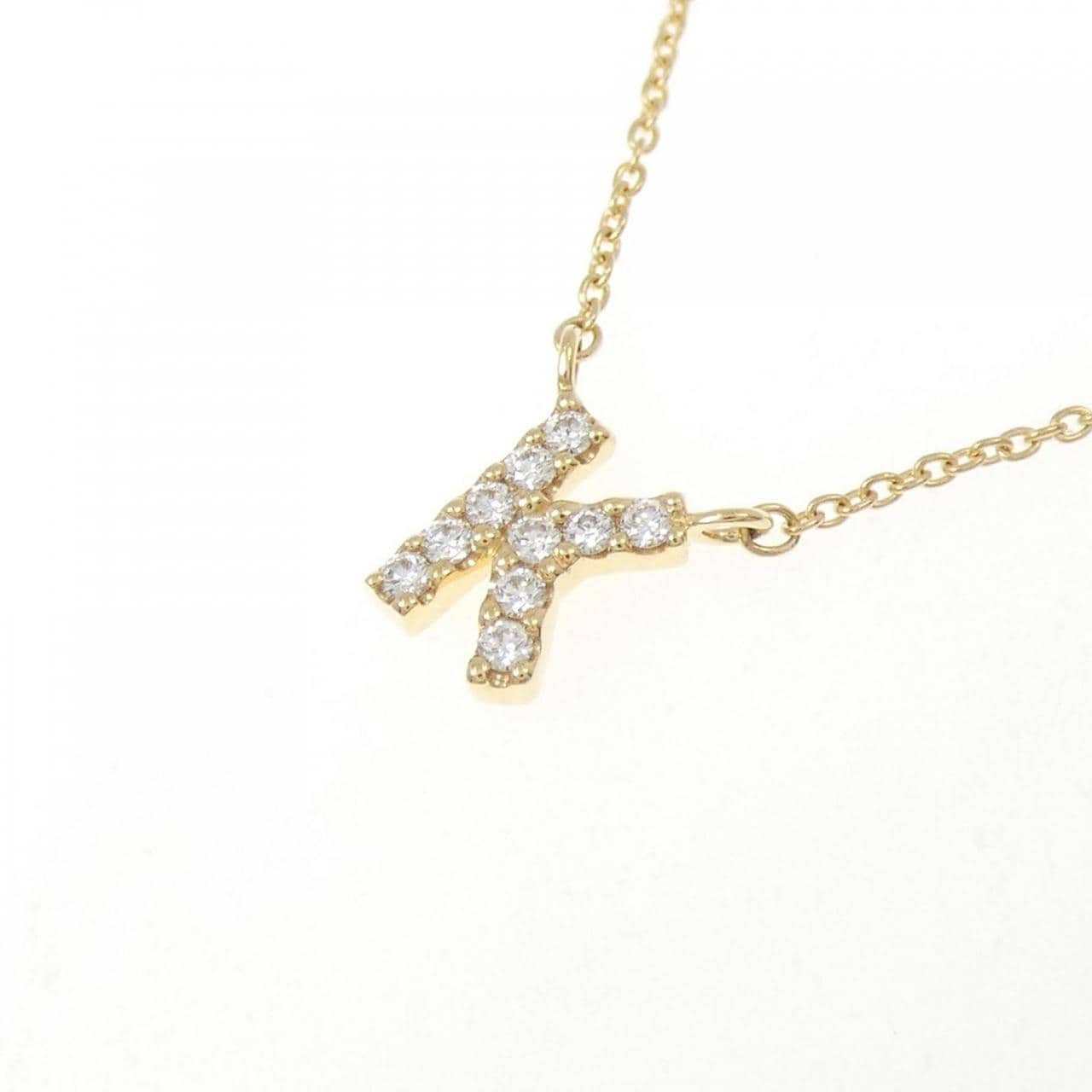 ギンザ タナカ ダイヤモンド ネックレス 0.08CT