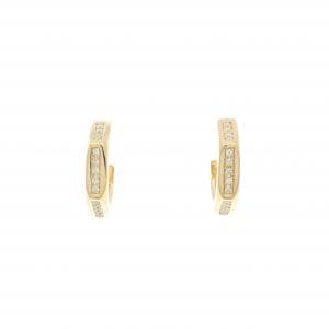 アーカー ルーシュファセット ピアス 0.08CT