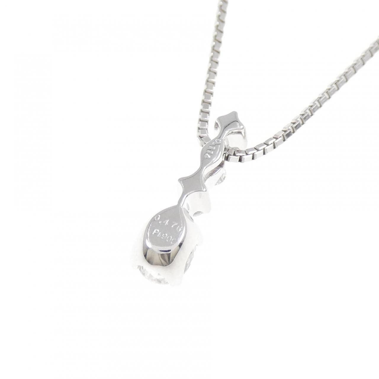PT900/PT850 ダイヤモンド ネックレス 0.476CT