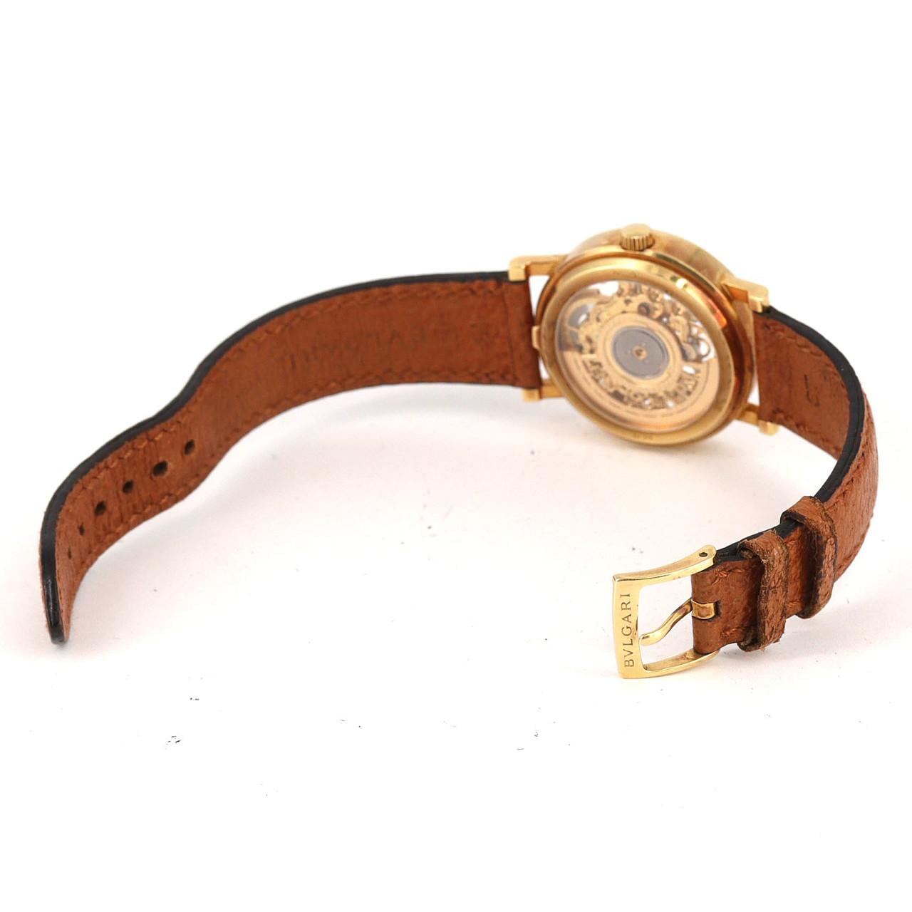 【ノーメンテナンス還元価格】ブルガリ ブルガリブルガリスケルトン YG BB33GLSK YG 自動巻