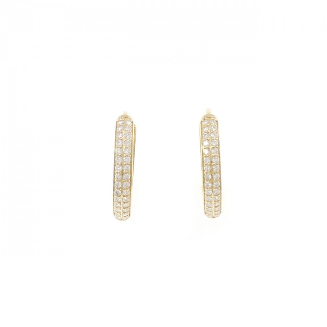 K18YG ダイヤモンド ピアス 0.30CT