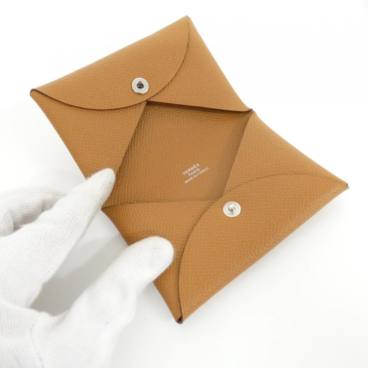 HERMES Calvi 044164CK card case