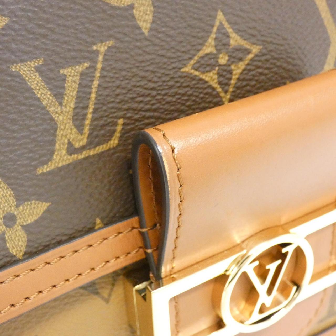 LOUIS VUITTON Monogram Reverse Dauphine MINI M44580 单肩包