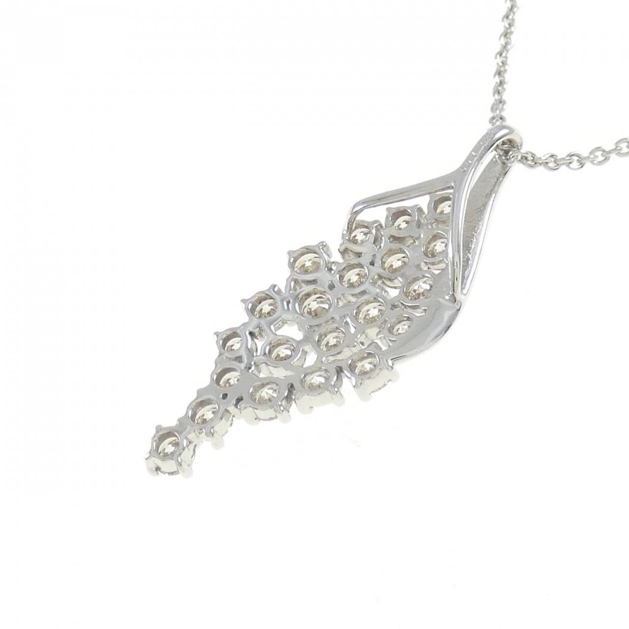 PT950/PT850 ダイヤモンド ネックレス 1.00CT