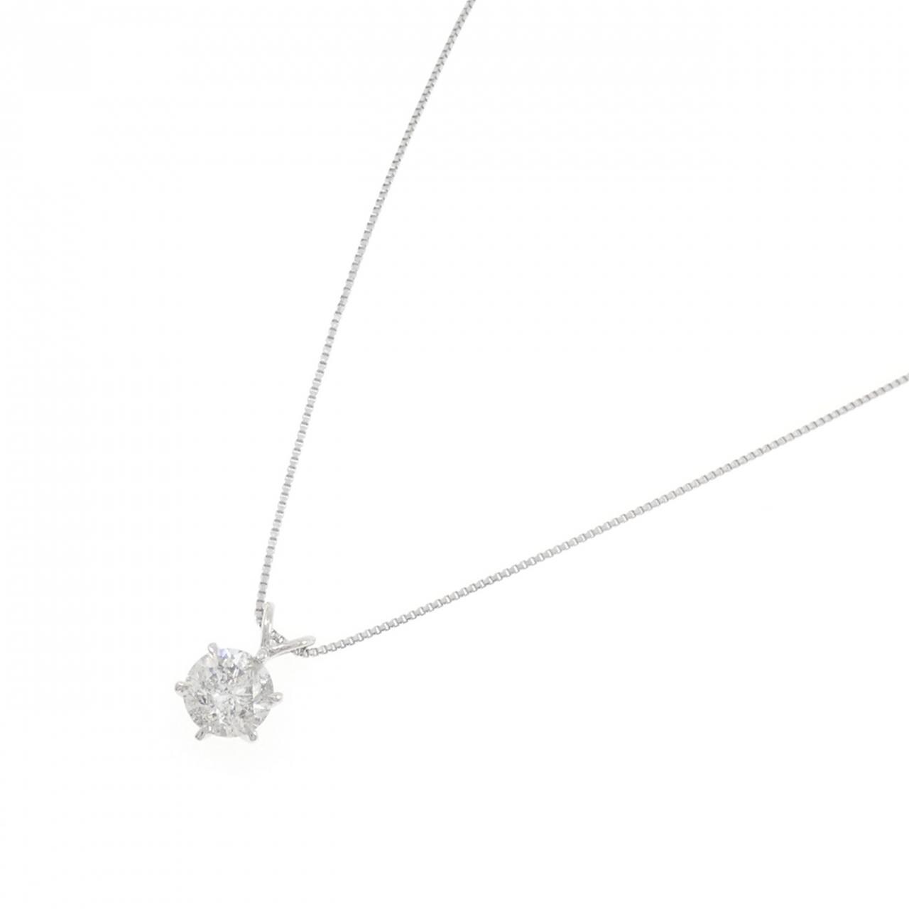 PT900/PT850 ダイヤモンド ネックレス 0.903CT